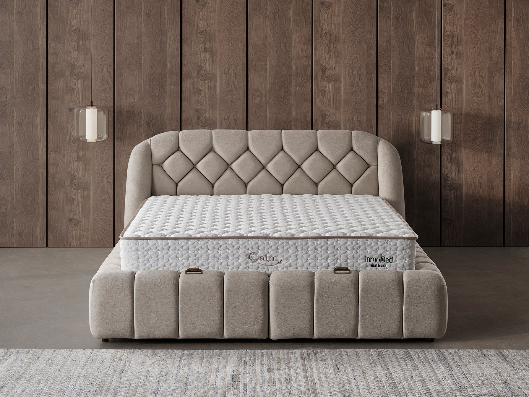 Calm Baza Başlık Yatak Takımı