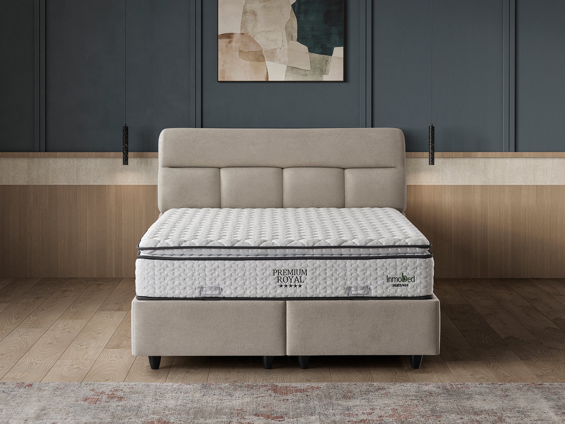 Premium Baza Başlık Yatak Takımı