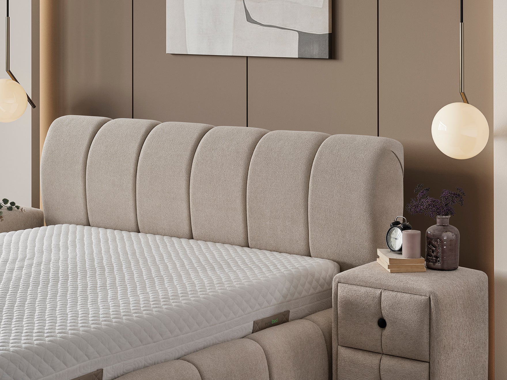 Siesta Baza Başlık Yatak Takımı