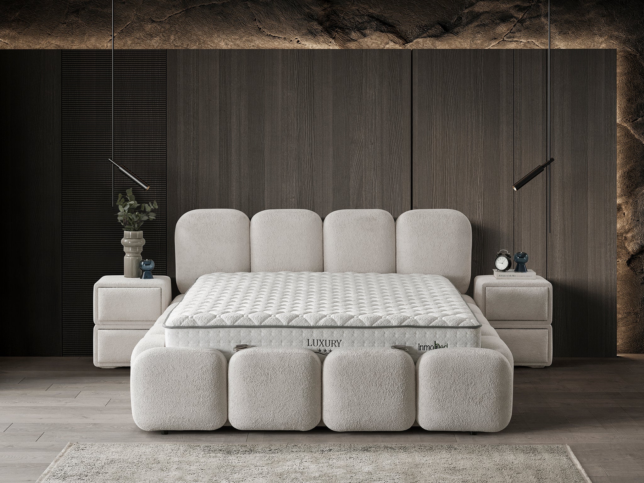 Luxury Baza Başlık Yatak Takımı