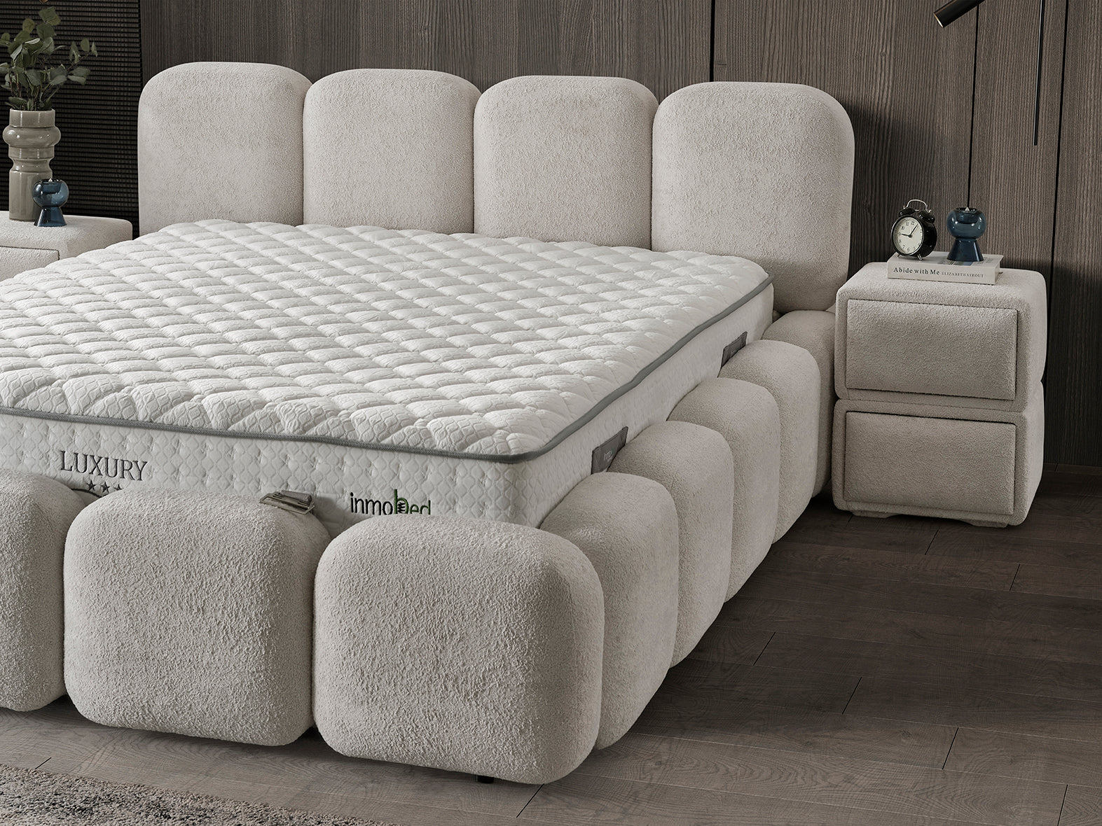 Luxury Baza Başlık Yatak Takımı