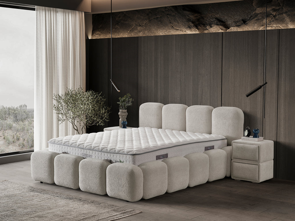 Luxury Baza Başlık Yatak Takımı