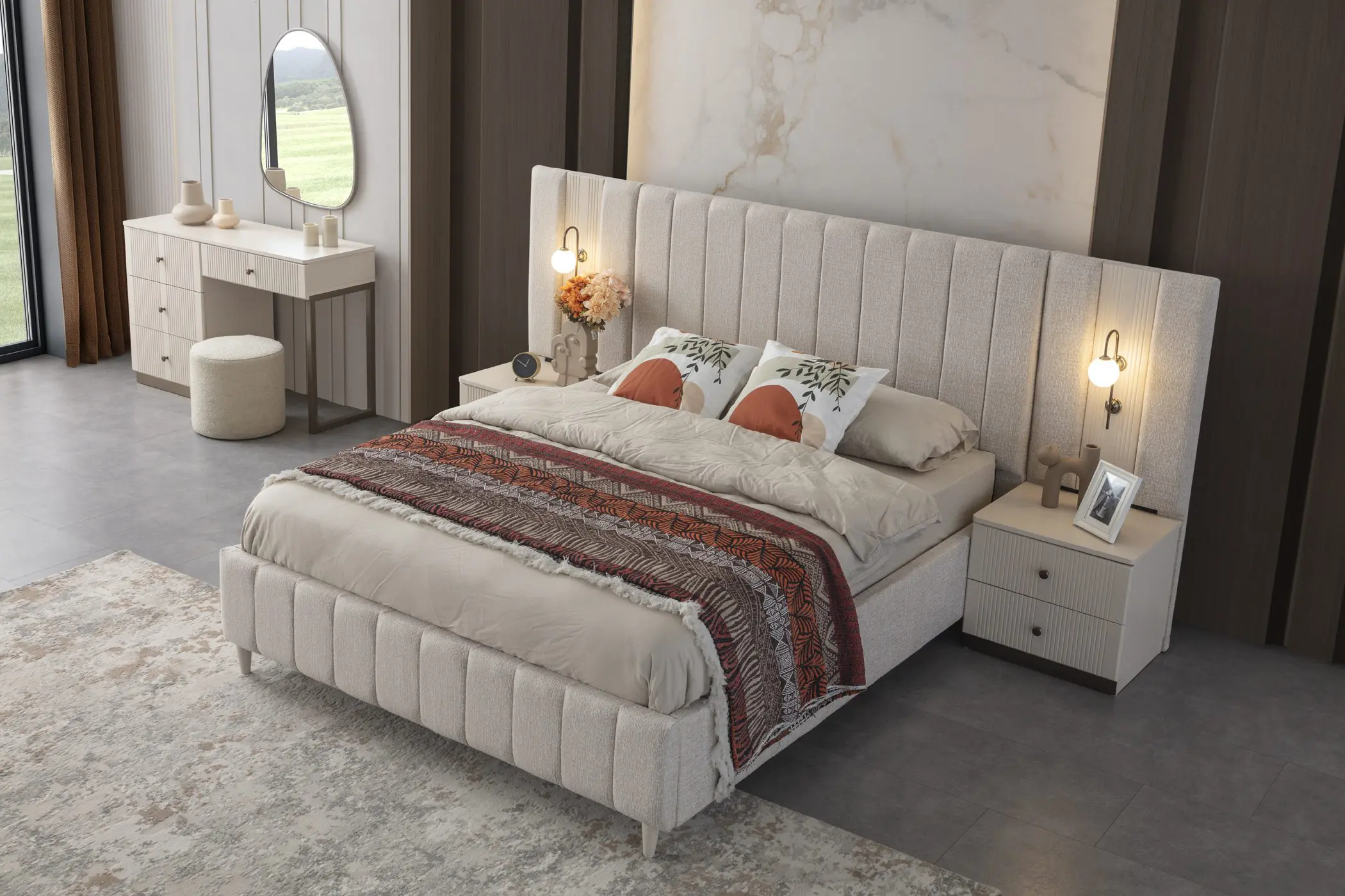 Antik Yatak Odası Takımı