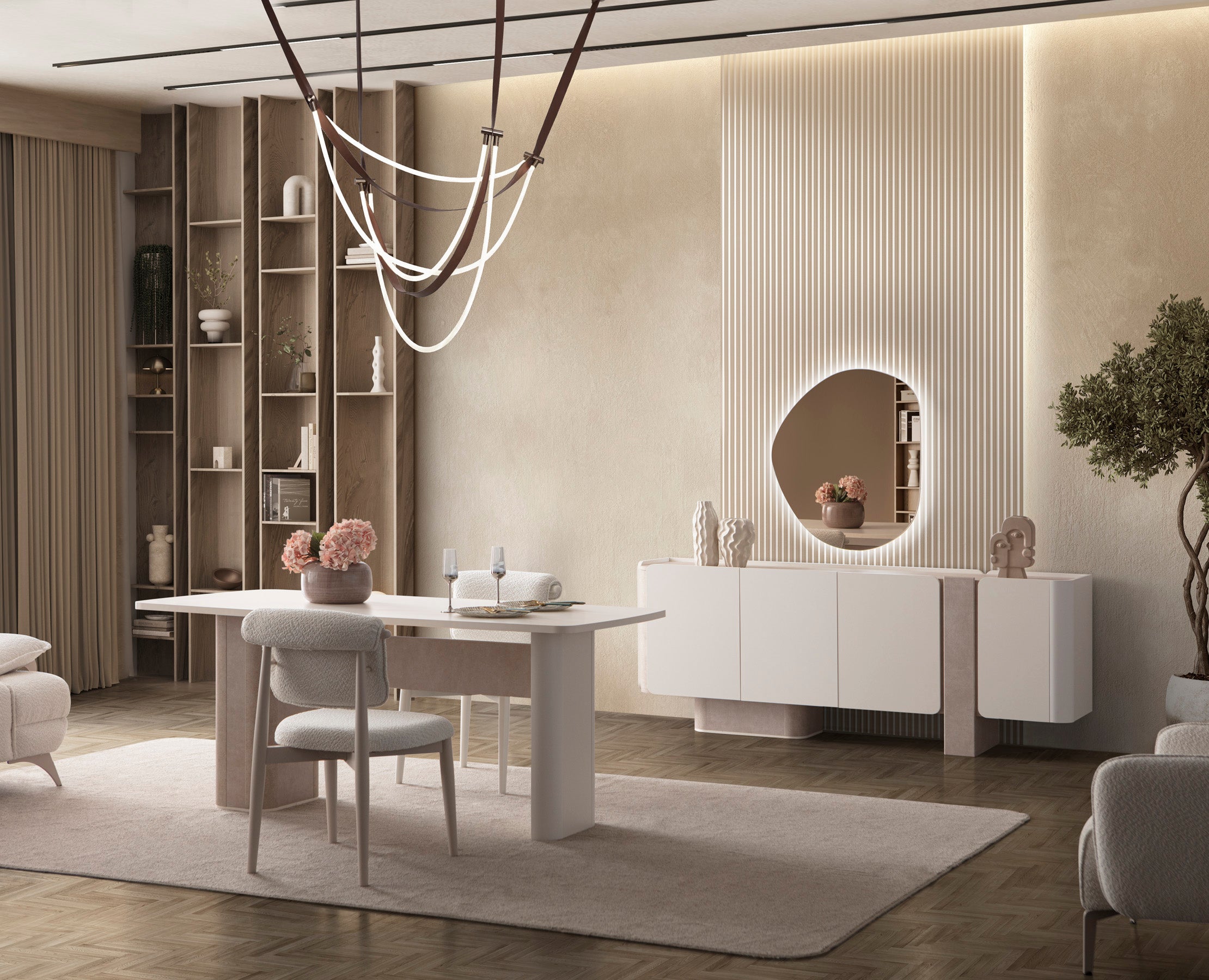 Afro Yemek Odası Takımı