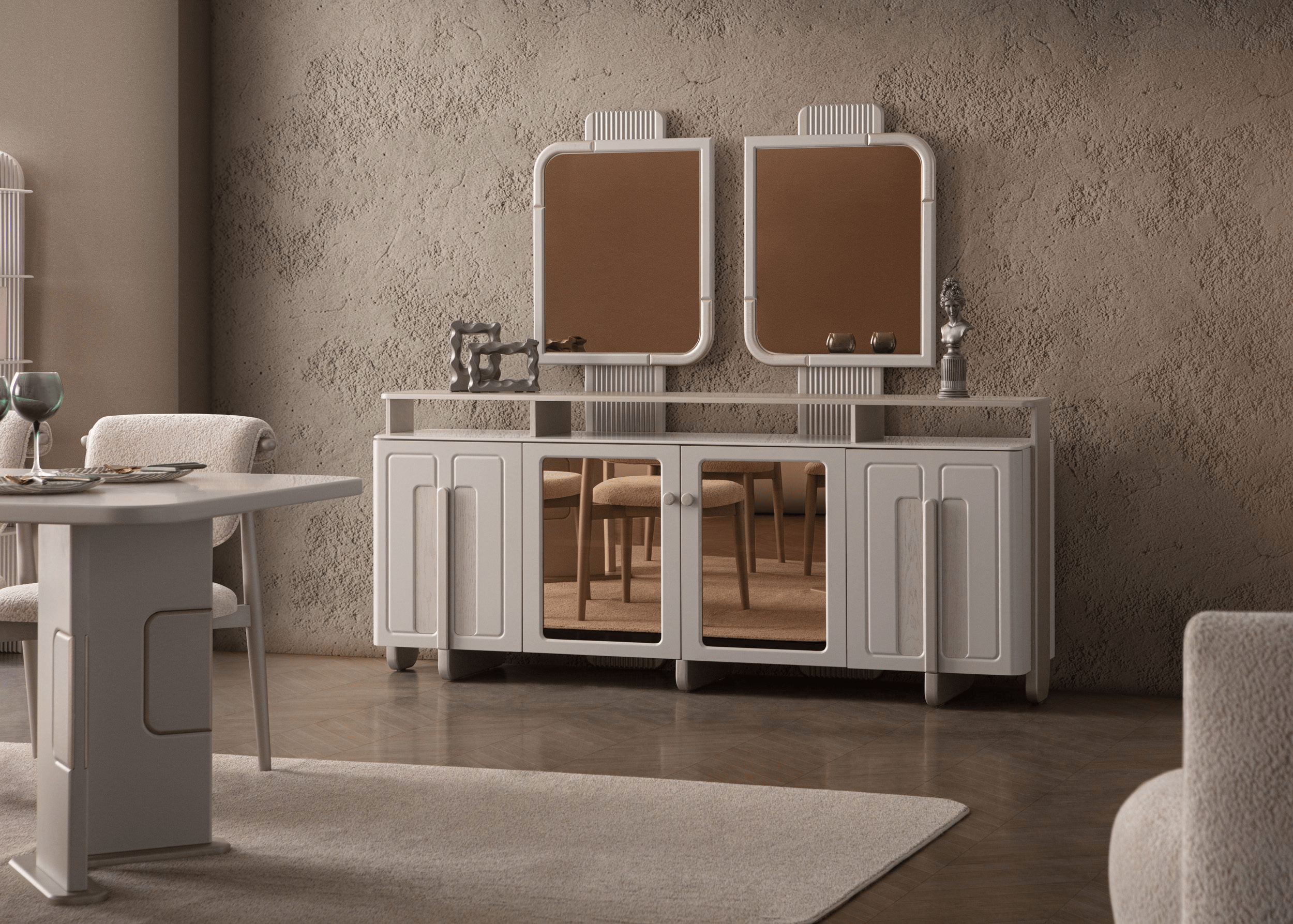 Luna Yemek Odası Takımı