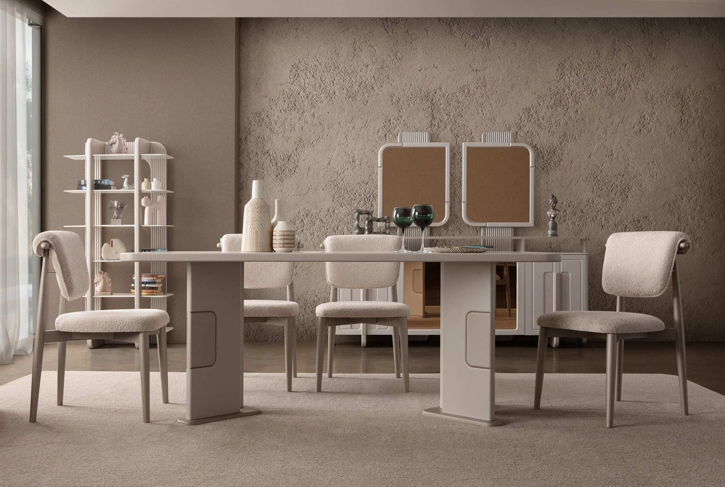 Luna Yemek Odası Takımı