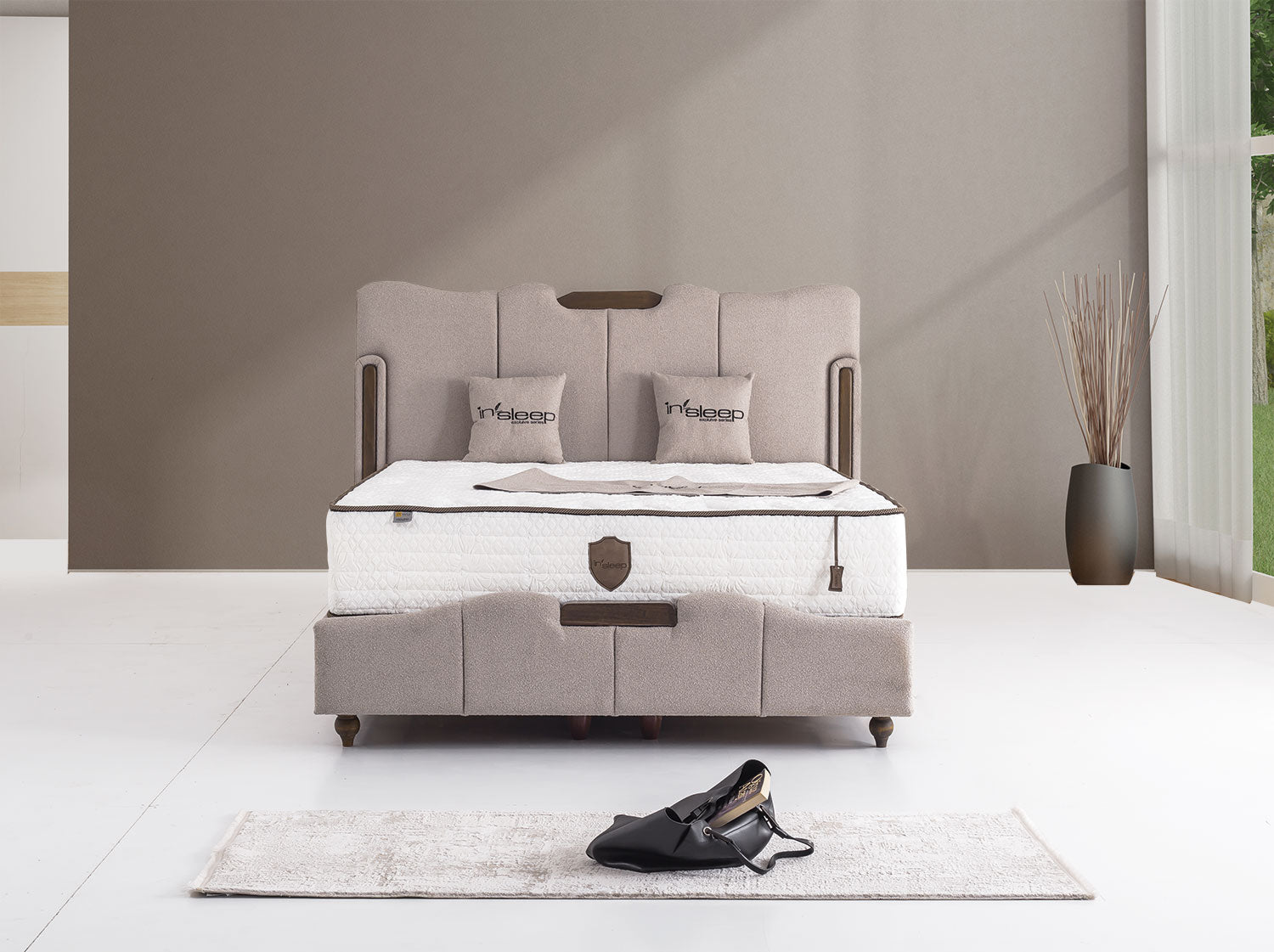 Porto Baza Başlık Yatak Takımı