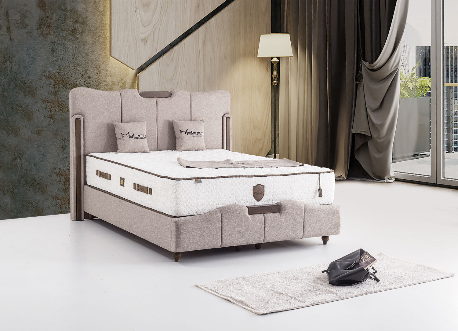 Porto Baza Başlık Yatak Takımı