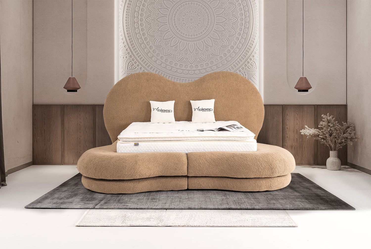 Maldiv Baza Başlık Karyola Takımı