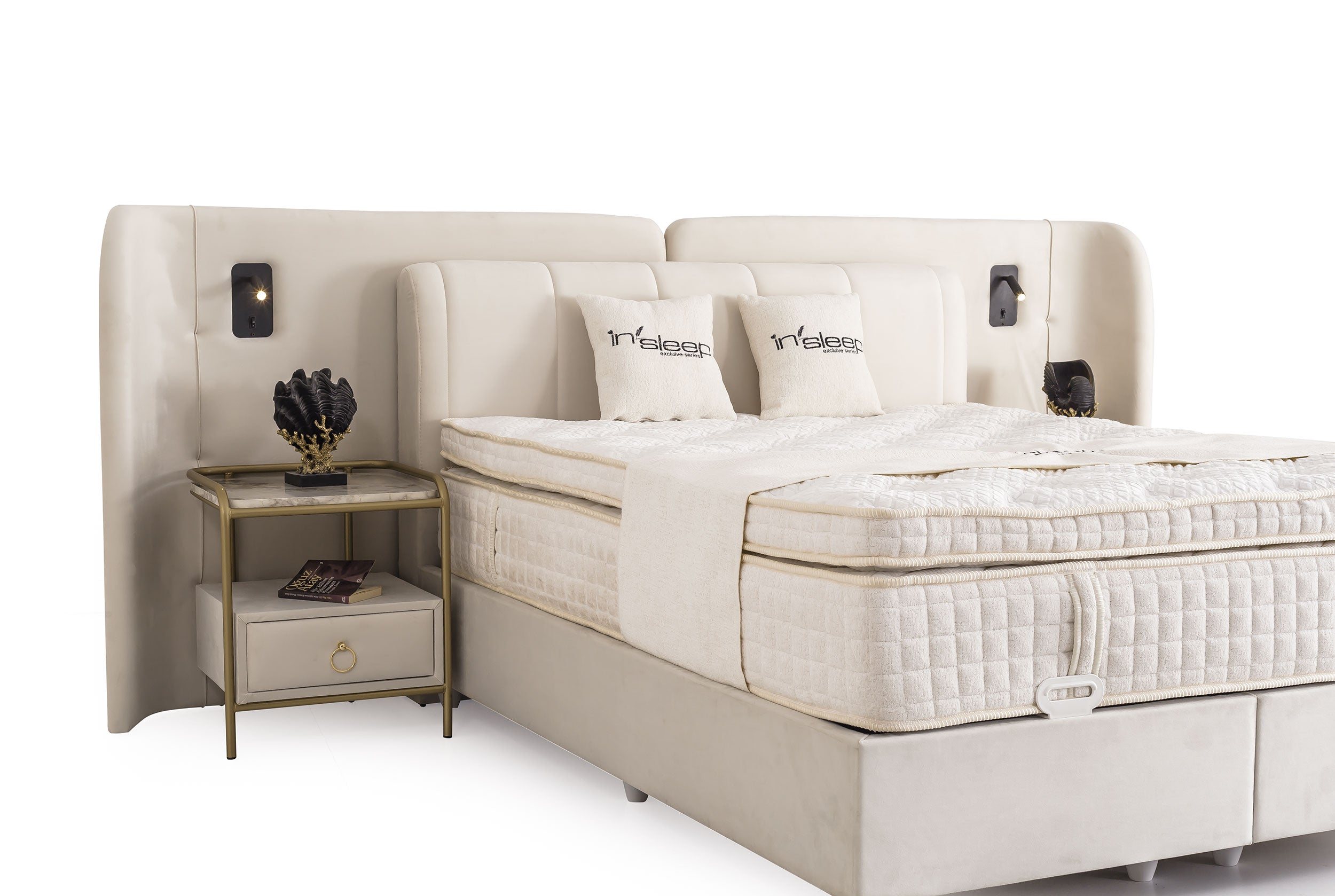 Lizbon Baza Başlık Yatak Takımı