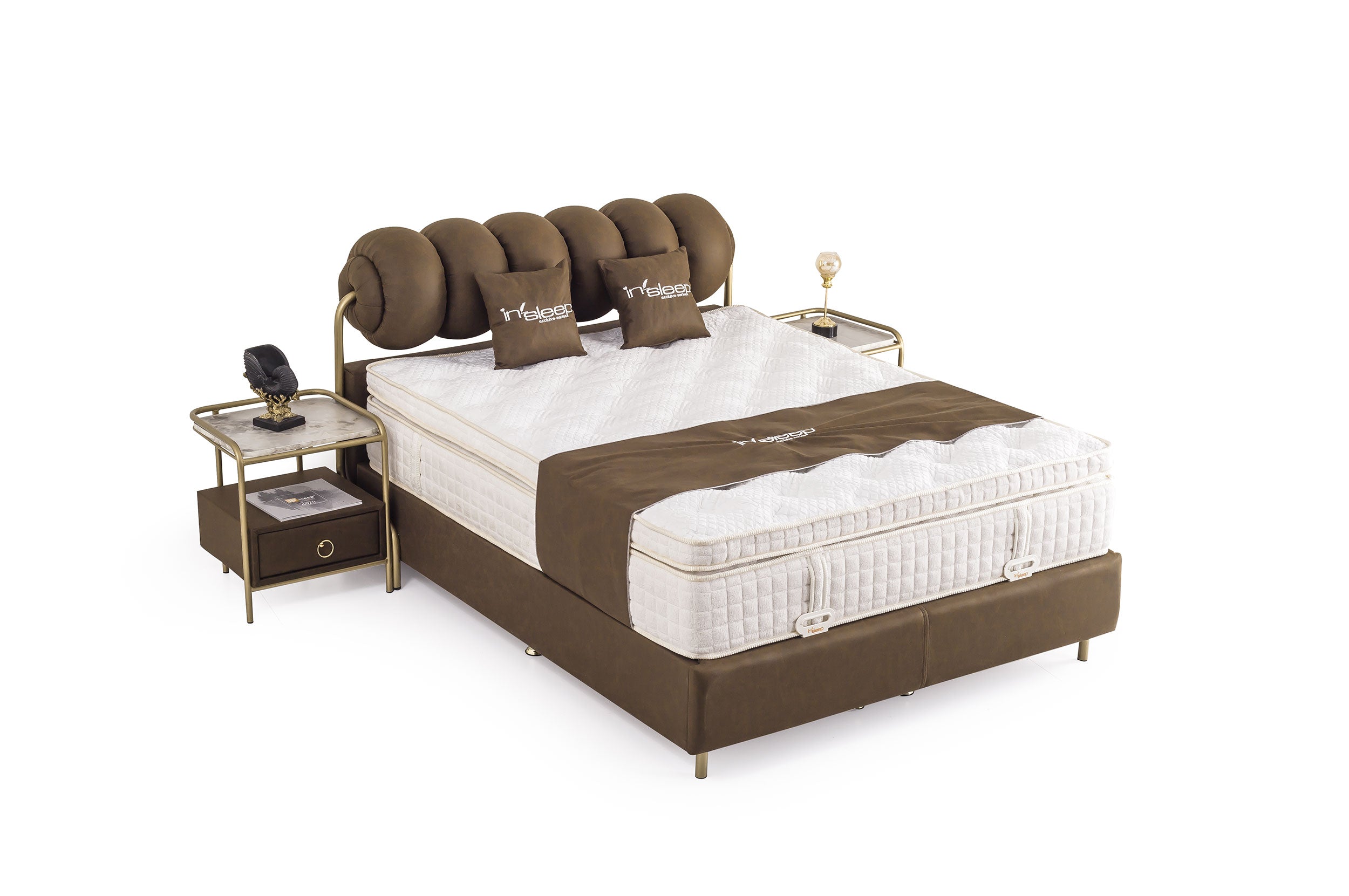 Solid Baza Başlık Yatak Takımı