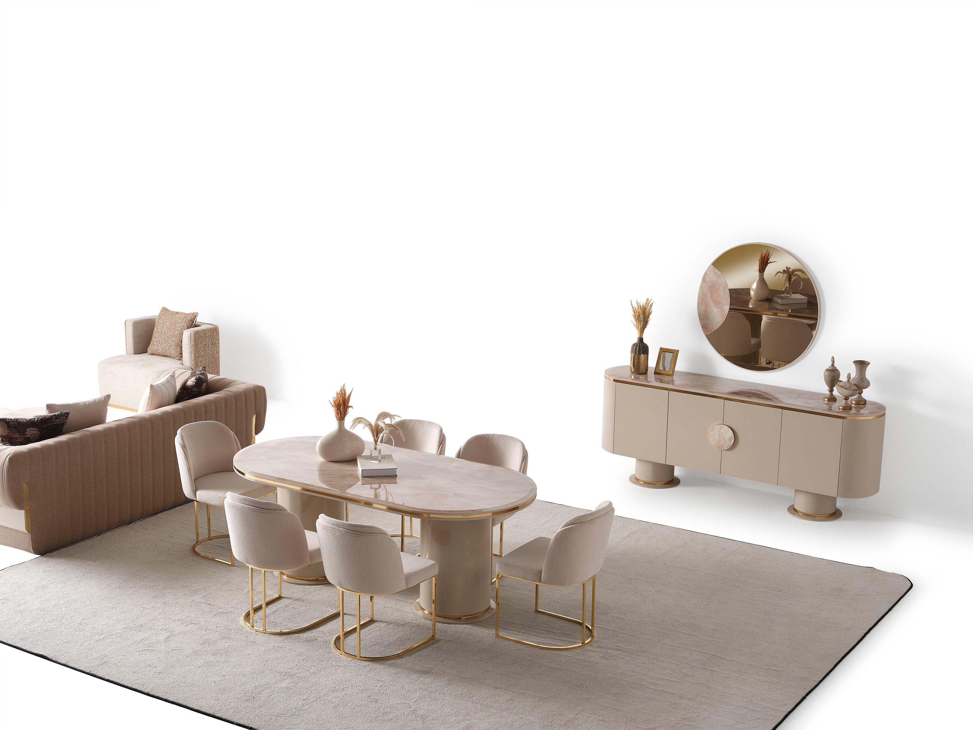 Cartier Yemek Odası Takımı