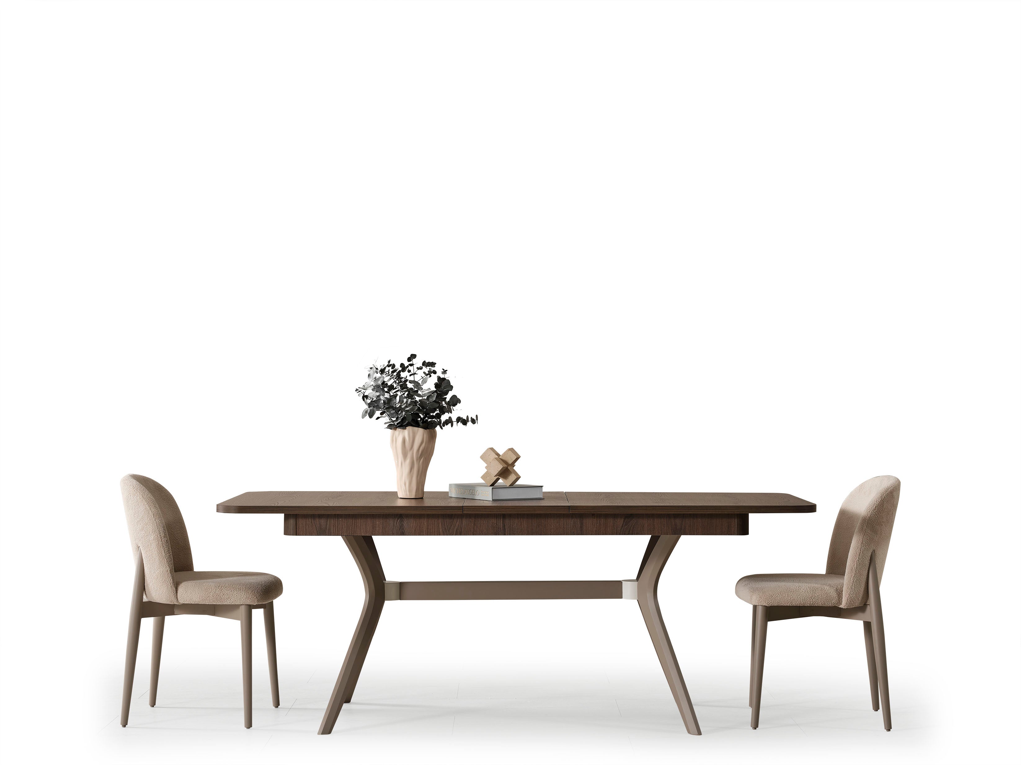 Petra Ceviz Yemek Odası Takımı