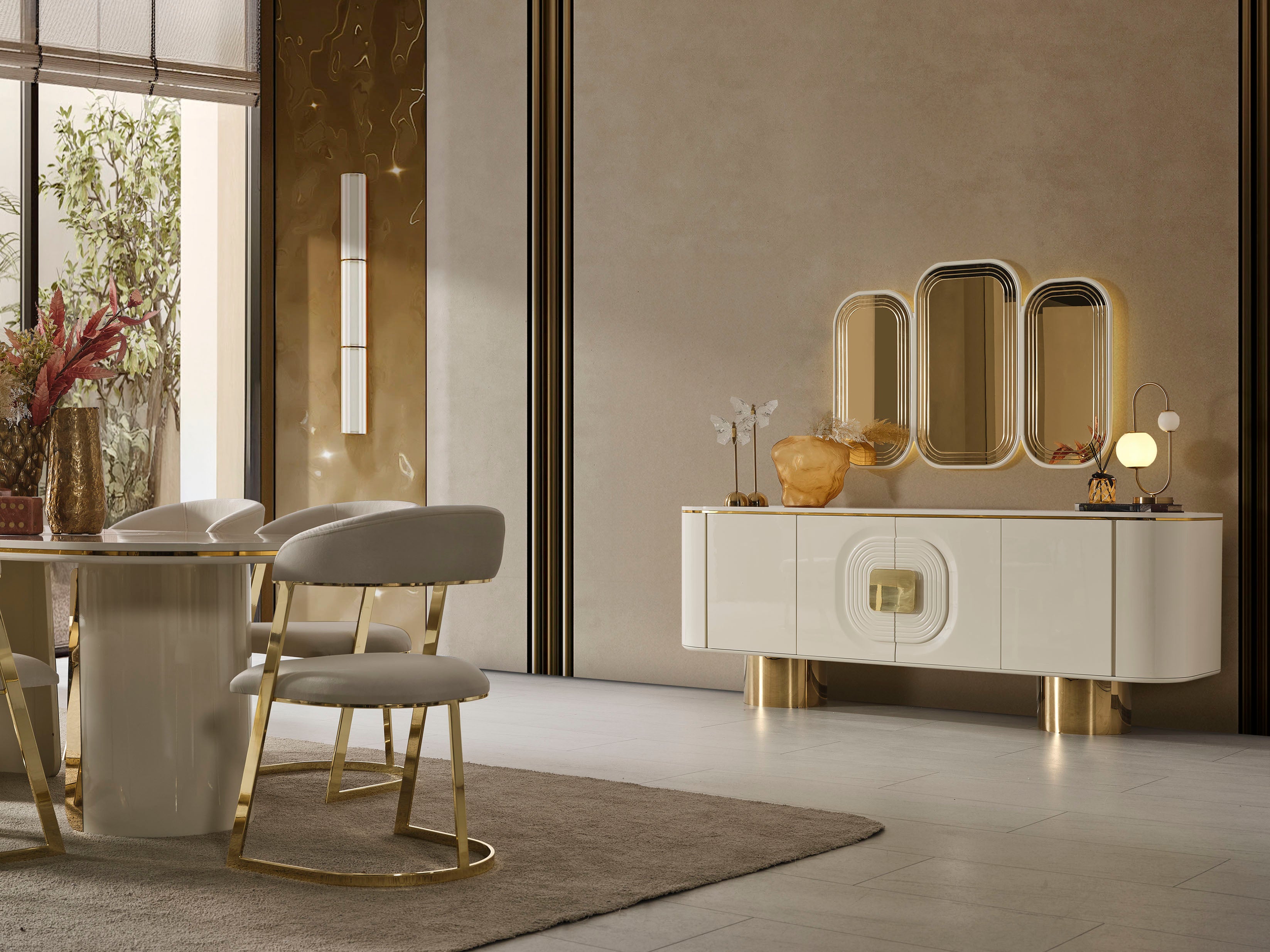 Farella Luxury Yemek Odası Takımı