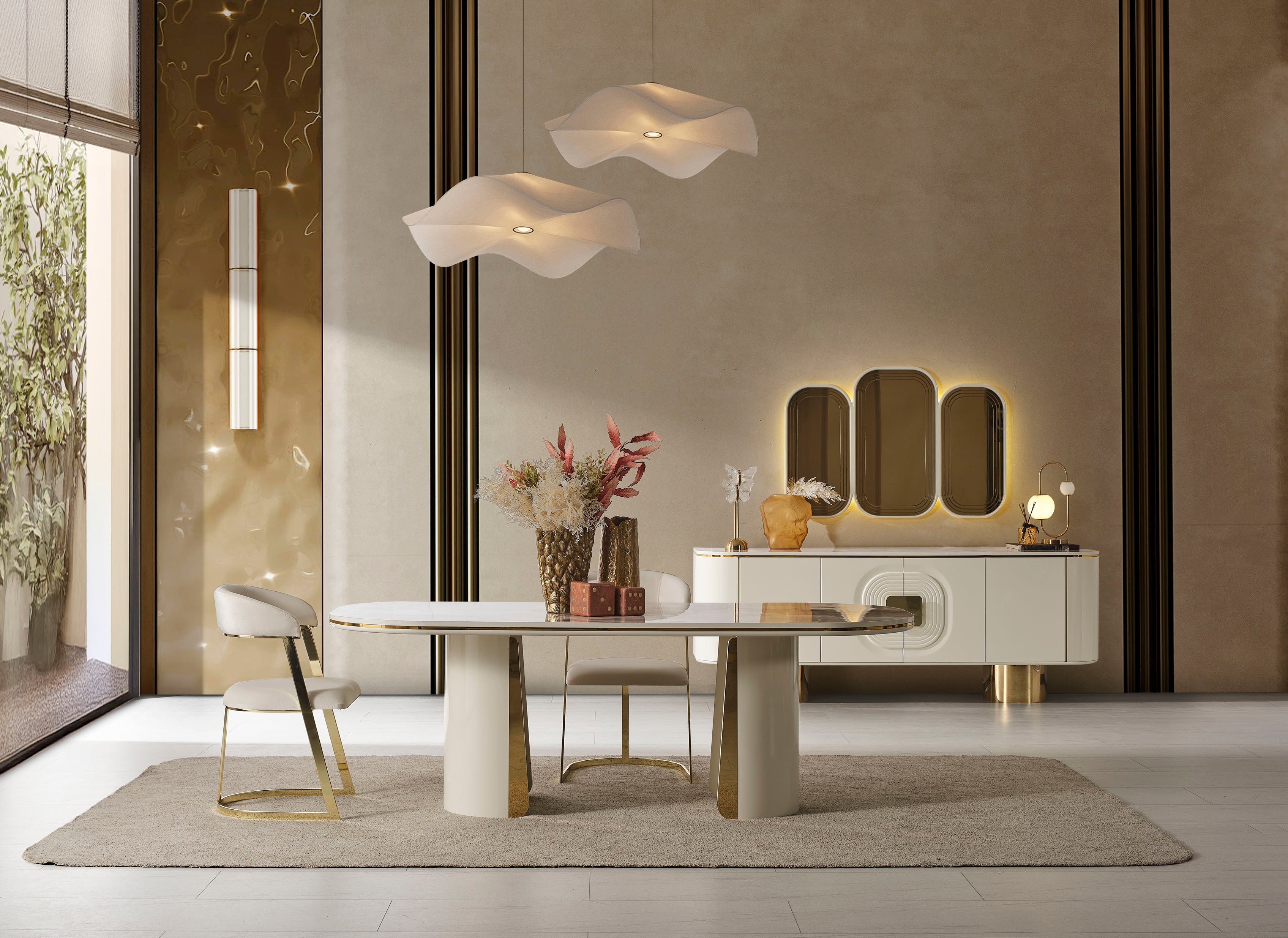 Farella Luxury Yemek Odası Takımı