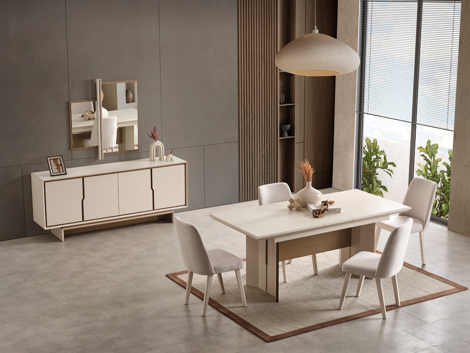 İpek Yemek Odası Takımı