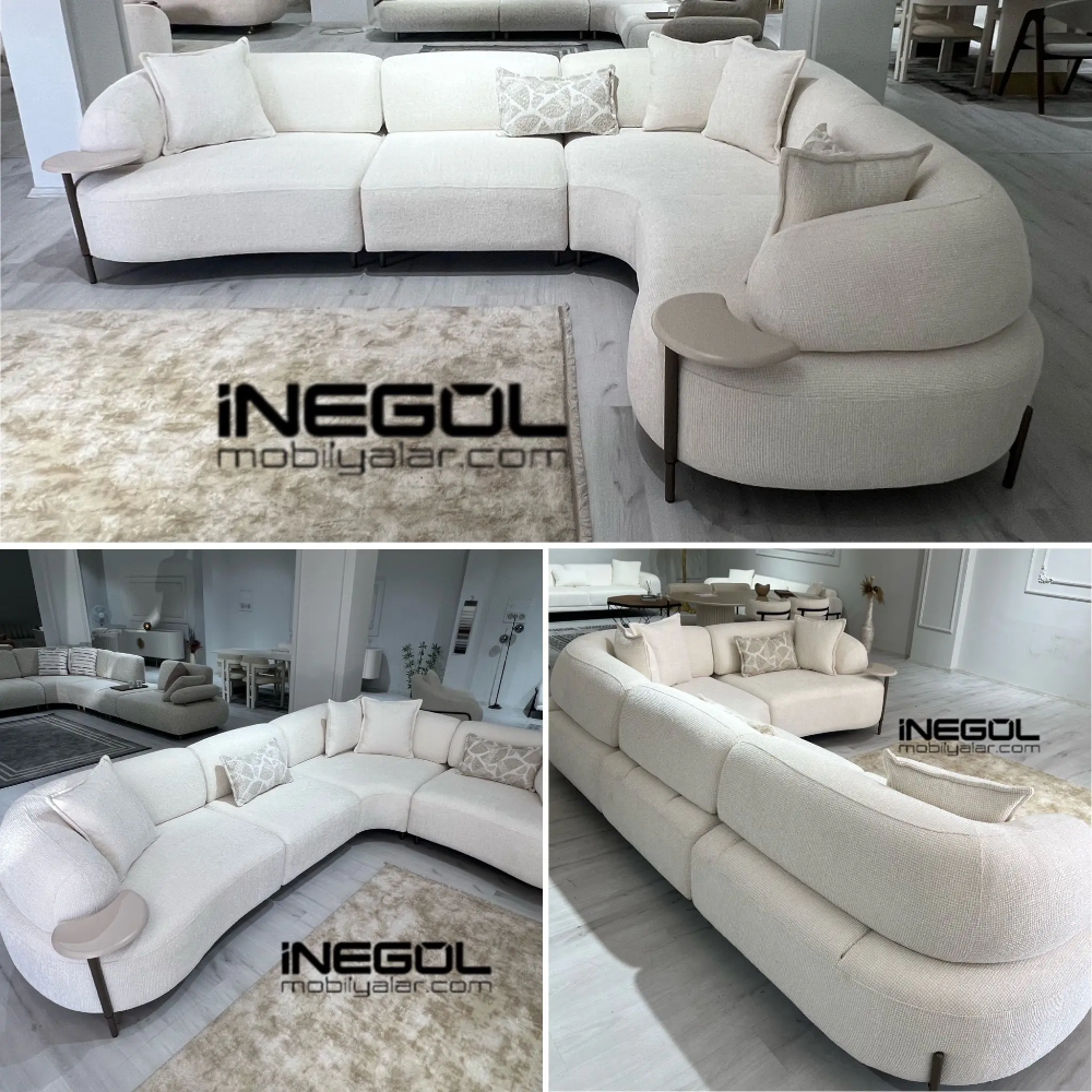 Lotus Ecksofa-Garnitur