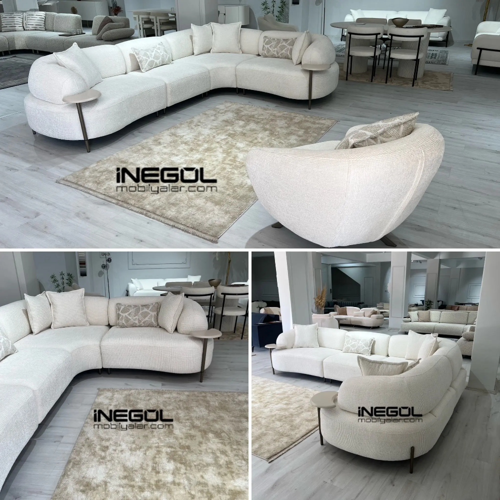 Lotus Ecksofa-Garnitur