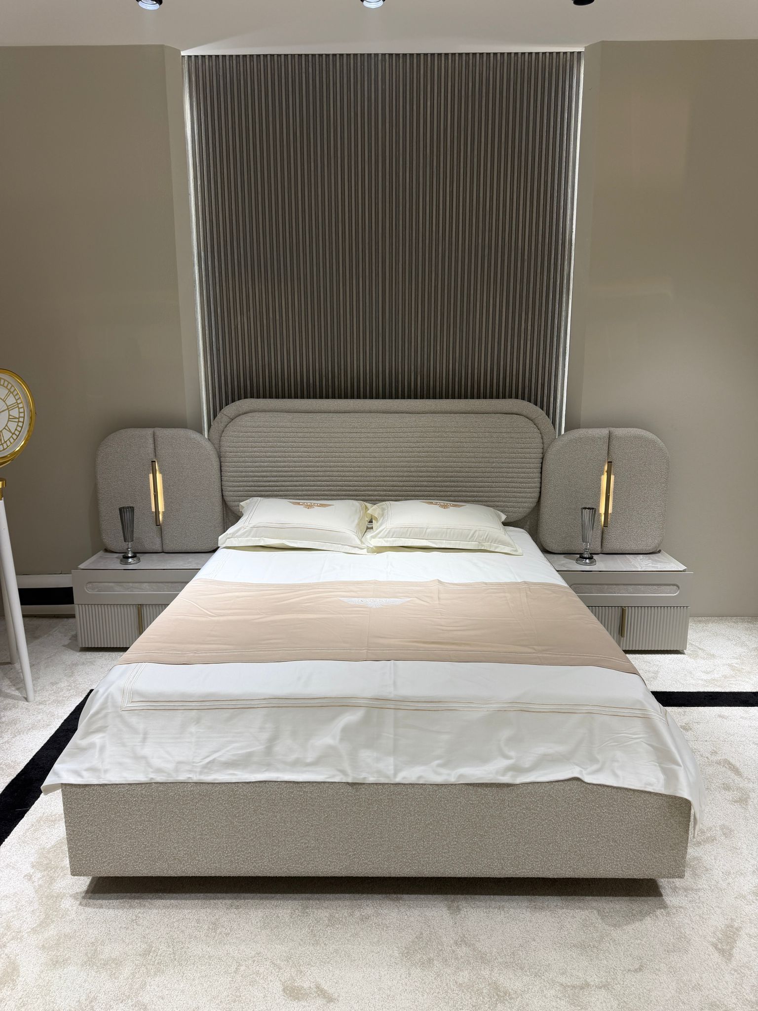 Zara Mermer Yatak Odası Takımı