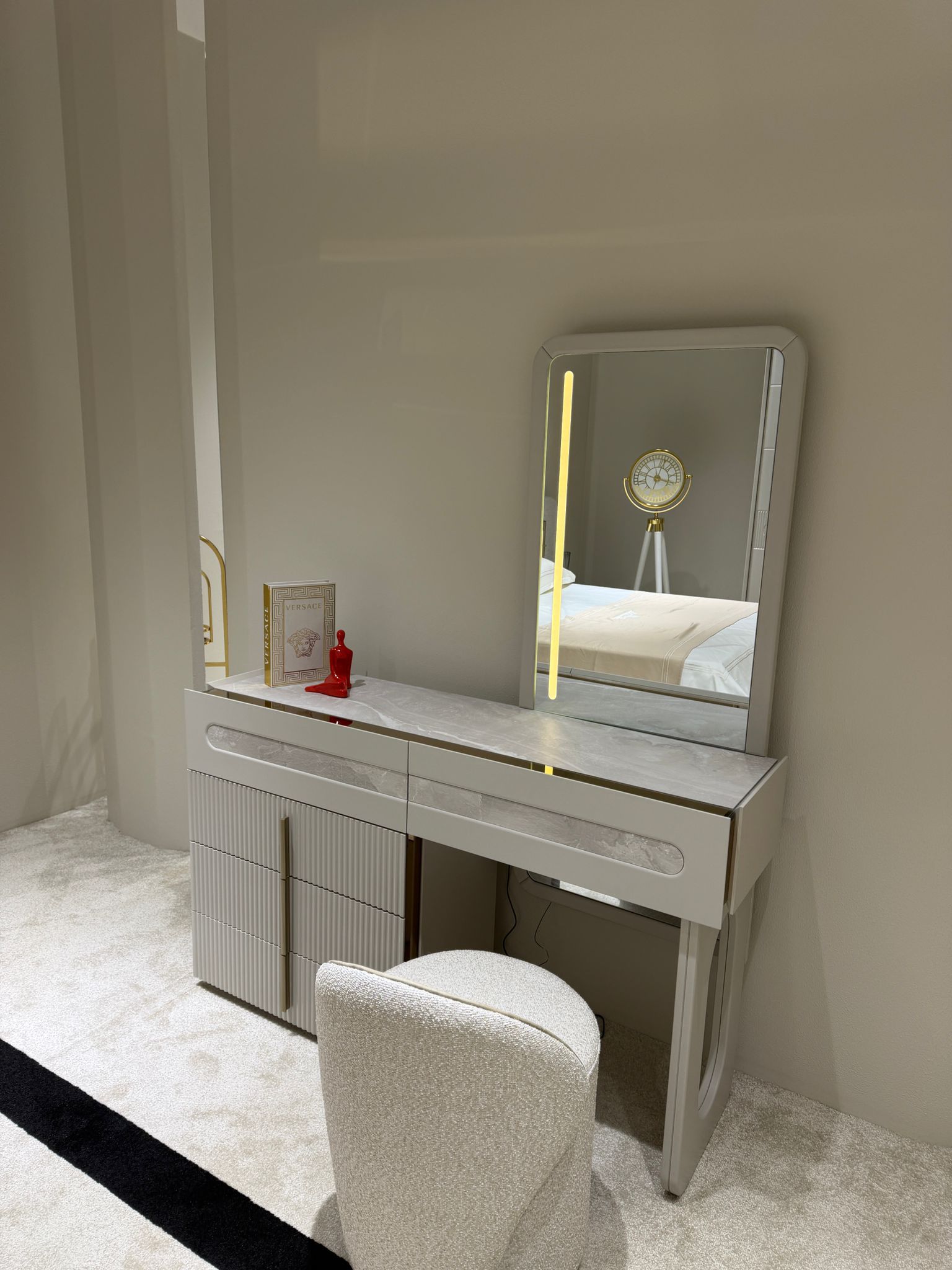 Zara Mermer Yatak Odası Takımı