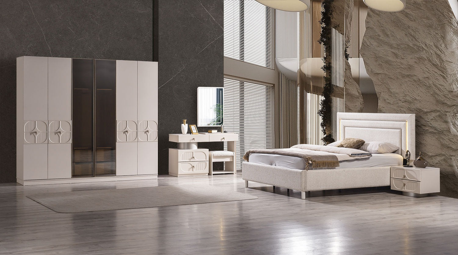 İnci Yatak Odası Takımı