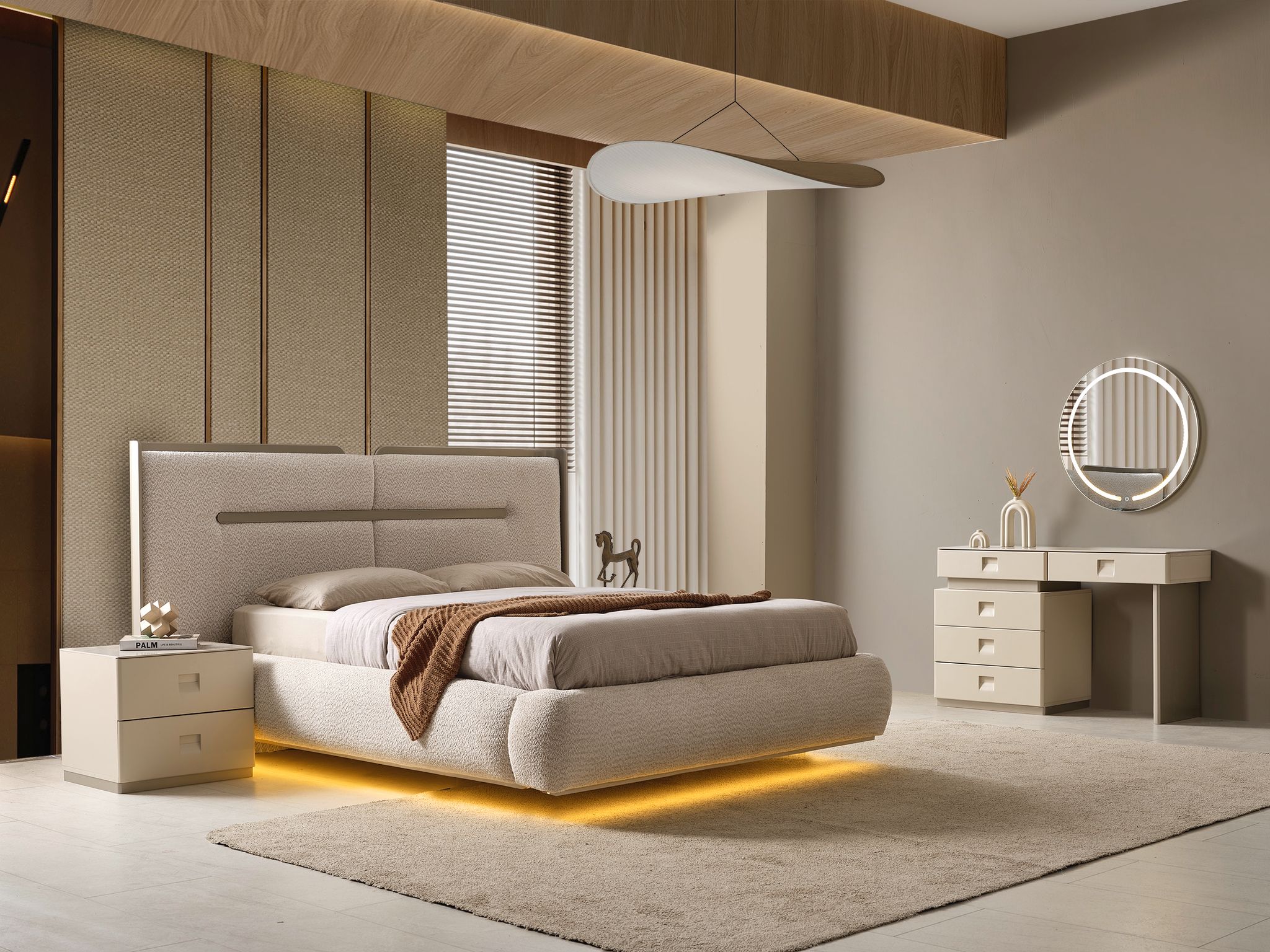 Madrid Seramik Yatak Odası Takımı