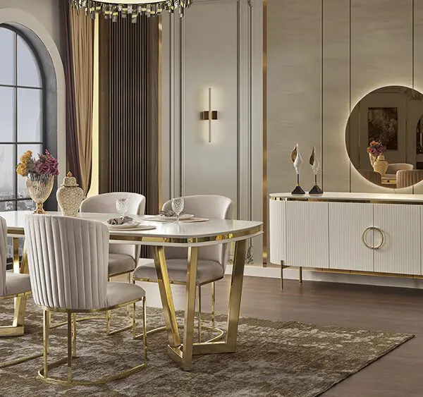 Tesla Luxury Yemek Odası