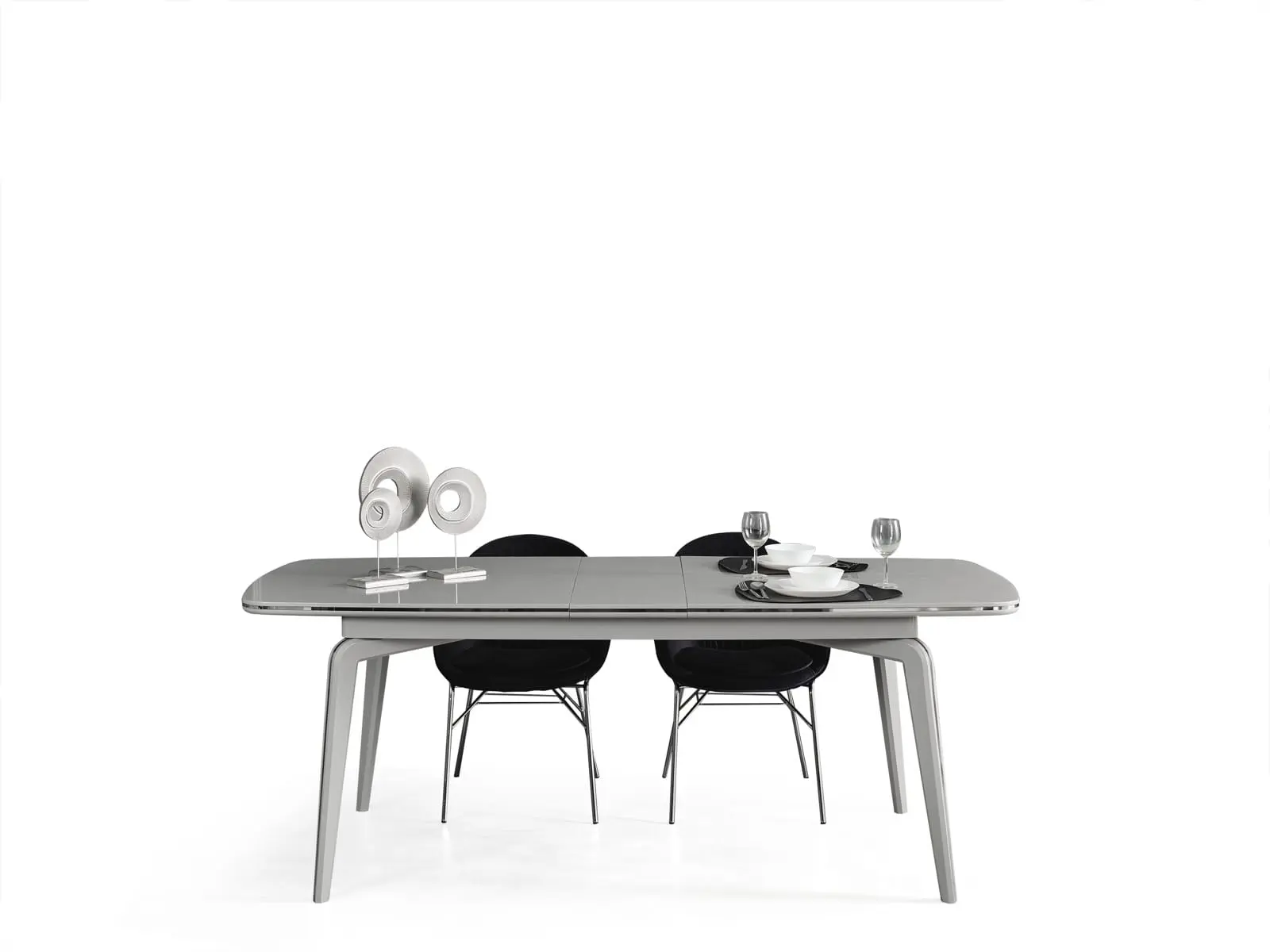 Karya Sis Gri Yemek Odası 11 Karya Yemek Odası