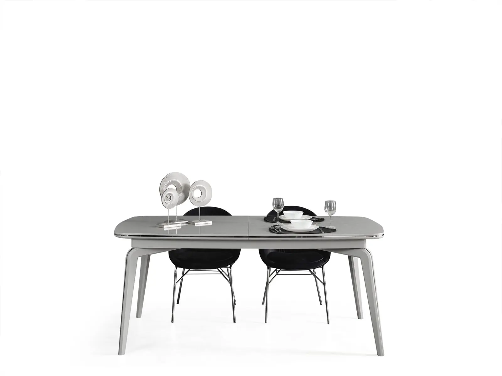 Karya Sis Gri Yemek Odası 12 Karya Yemek Odası