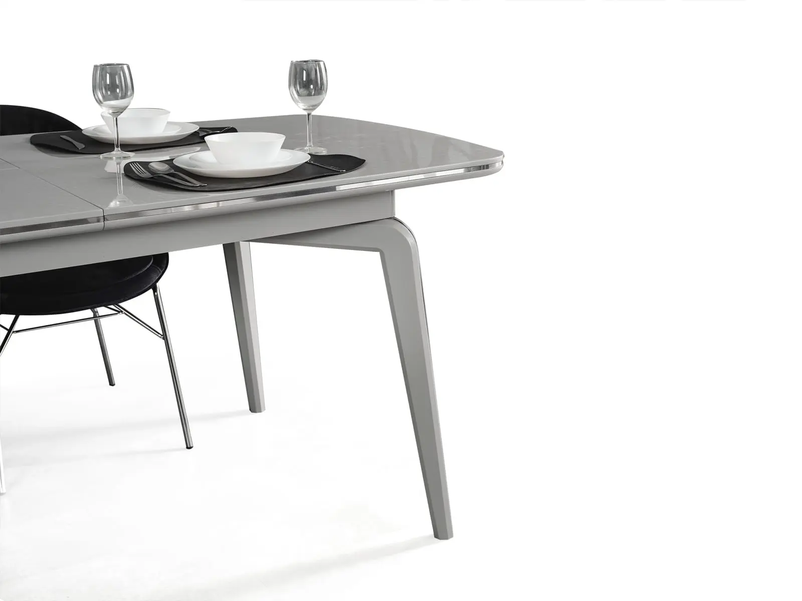 Karya Sis Gri Yemek Odası 8 Karya Yemek Odası