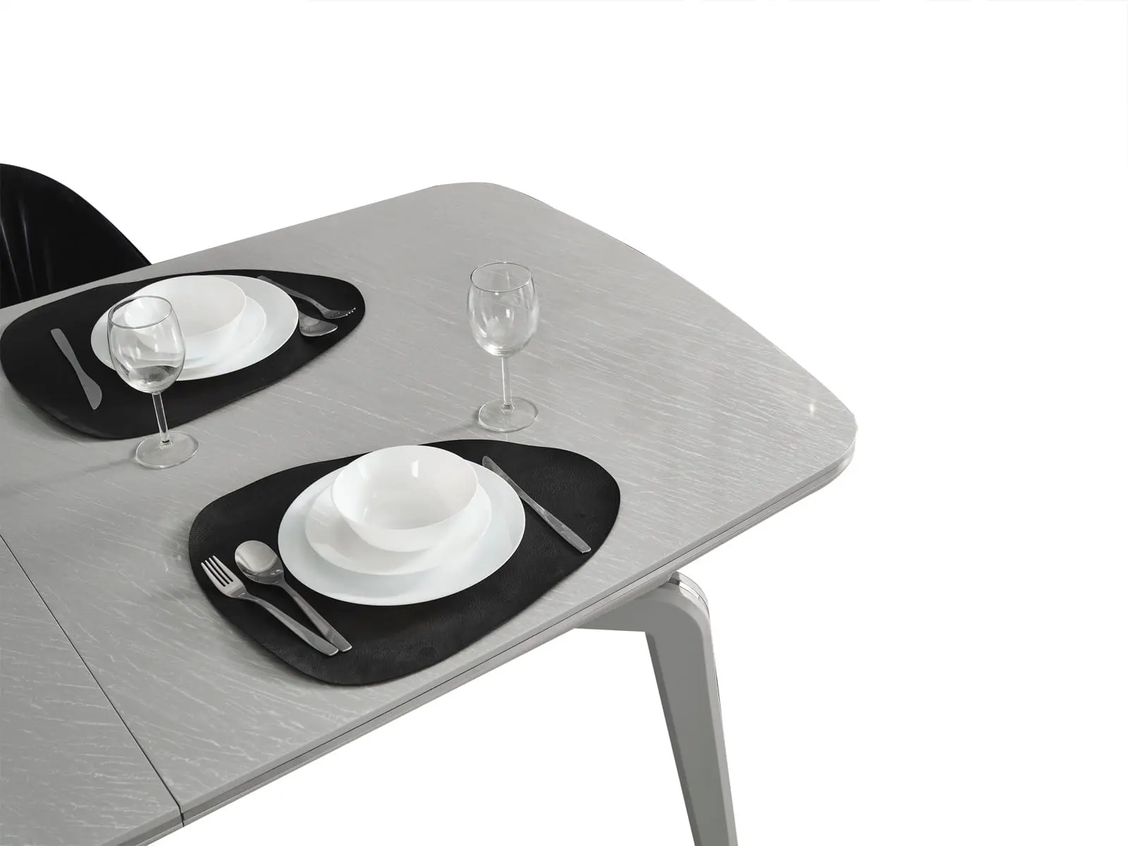 Karya Sis Gri Yemek Odası 5 Karya Yemek Odası