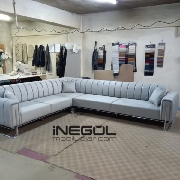 Elegans Corner Sofa Set