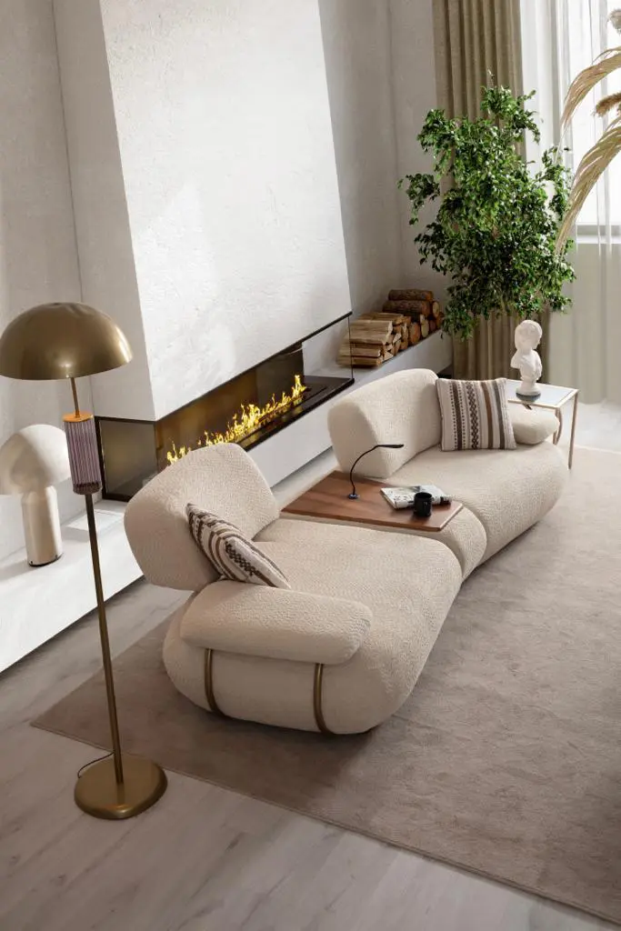 Madrid Luxury Koltuk Takımı 6 Ensemble de canapés de luxe Madrid