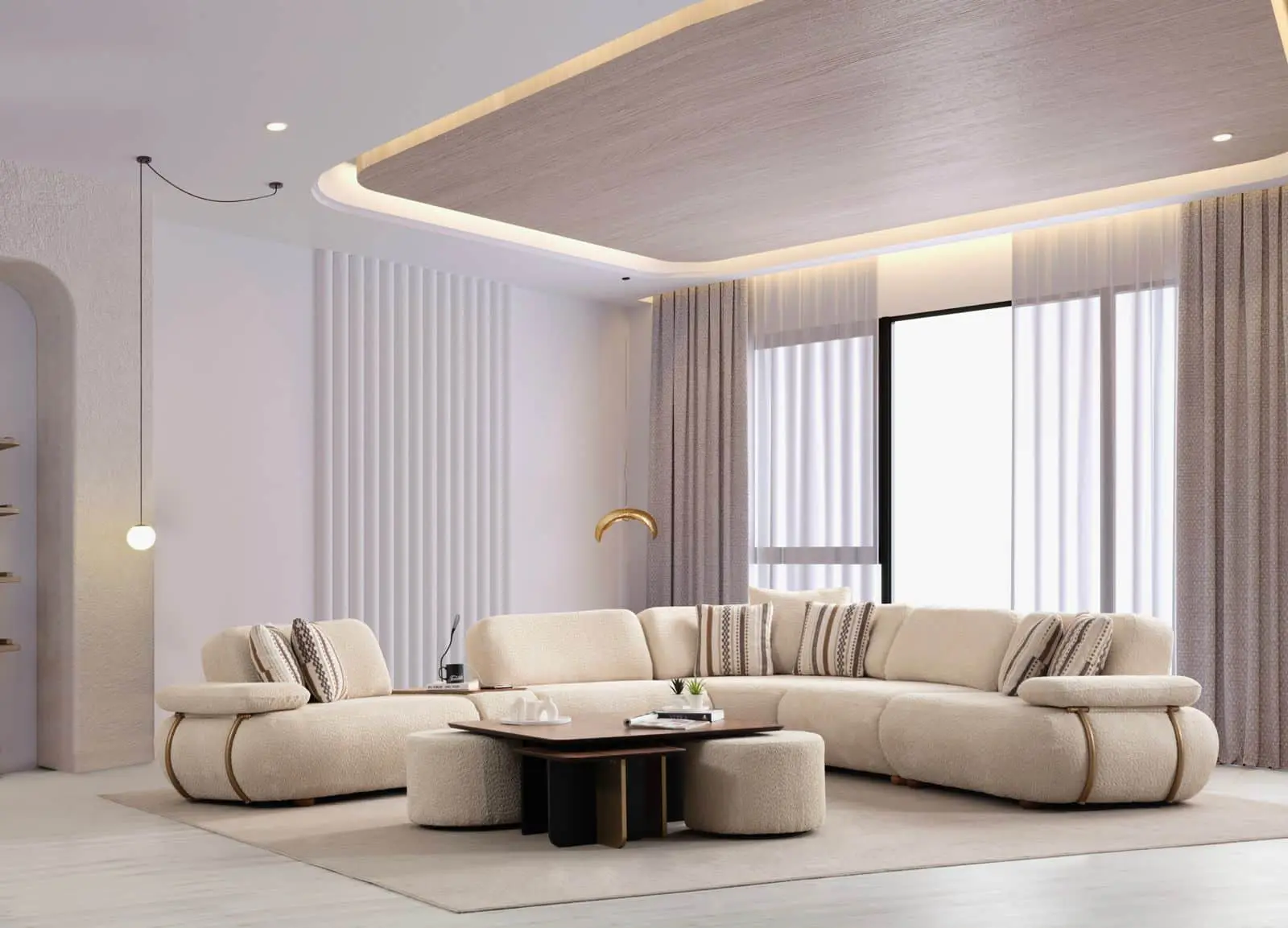 Madrid Luxury Köşe Koltuk Takımı 5 Madrid Luxury Köşe Koltuk Takımı