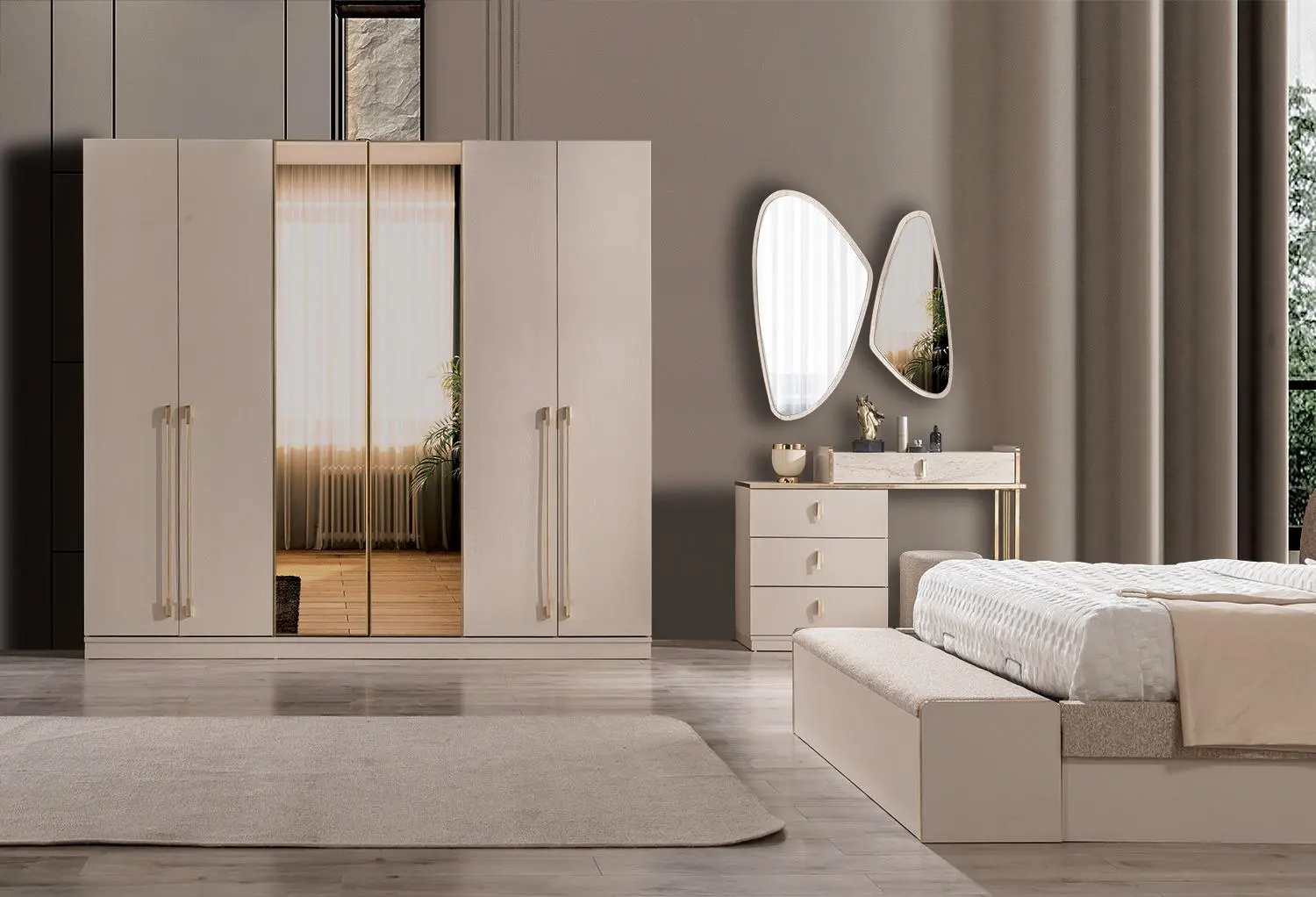 Endam Yatak Odası Takımı 3 Endam Bedroom Set
