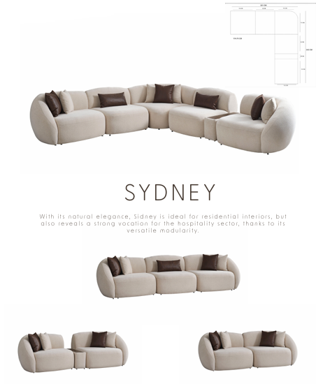 Sidney Köşe Koltuk Takımı 2 Sidney Köşe Koltuk Takımı