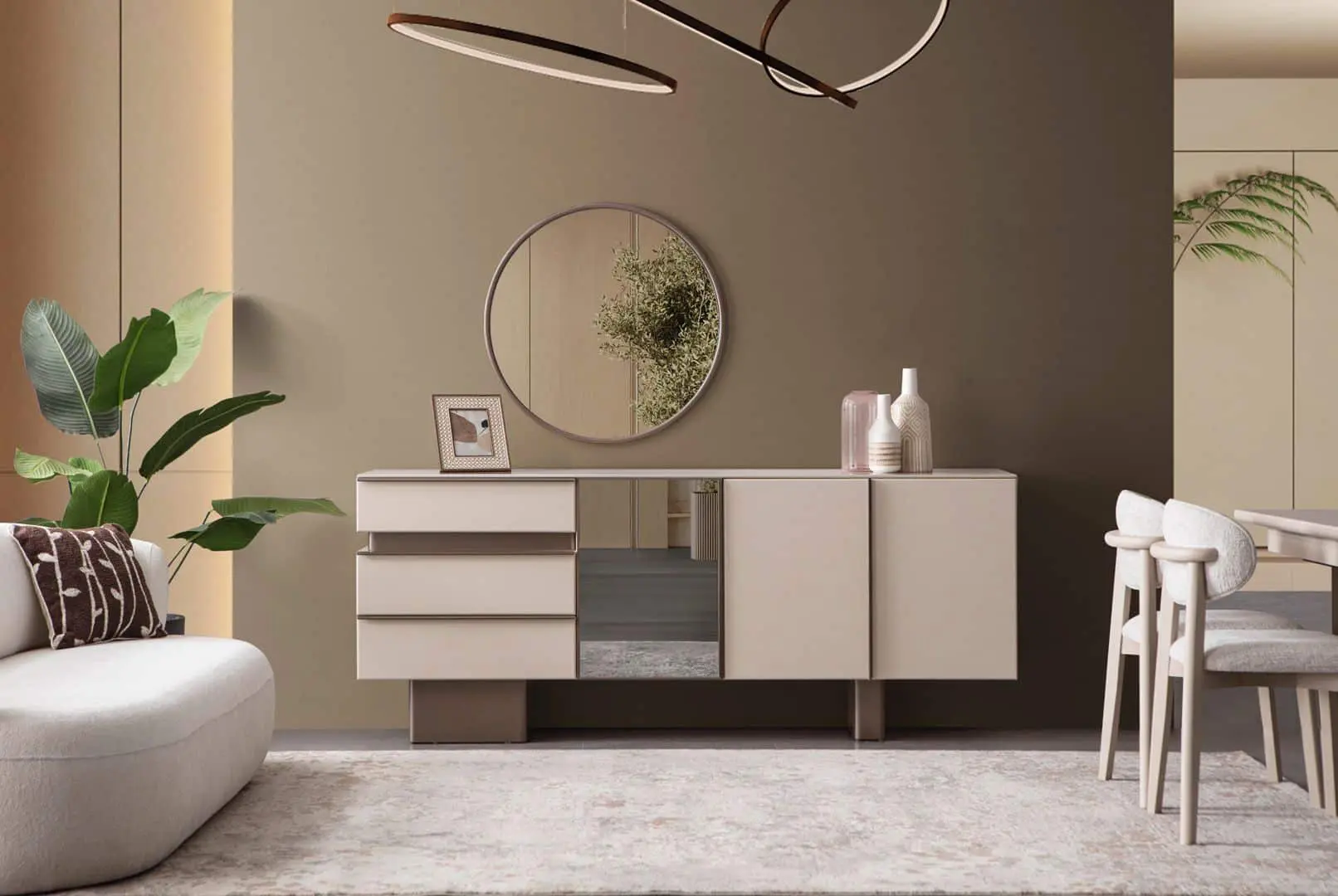 Lora Yemek Odası Takımı 4 Lora Yemek Odası Takımı