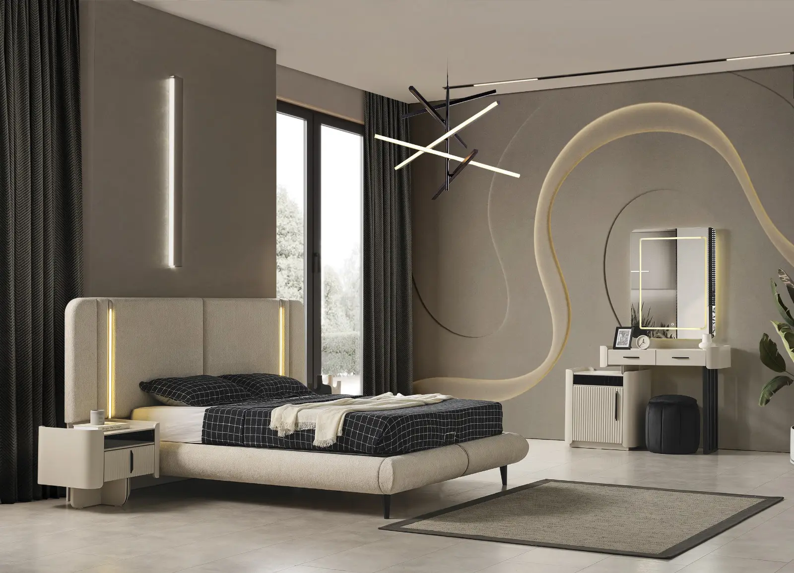 Helen Yatak Odası Takımı 1 Helen Yatak Odası Takımı