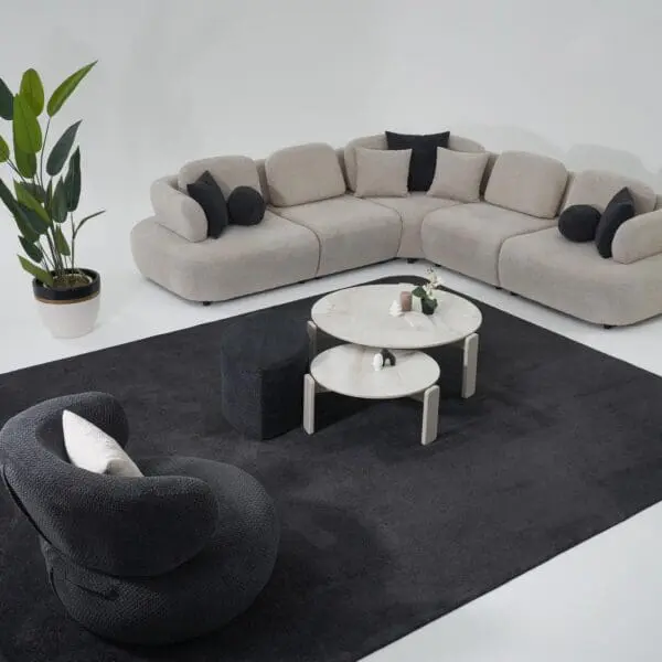 Ensemble canapé d'angle Berlin