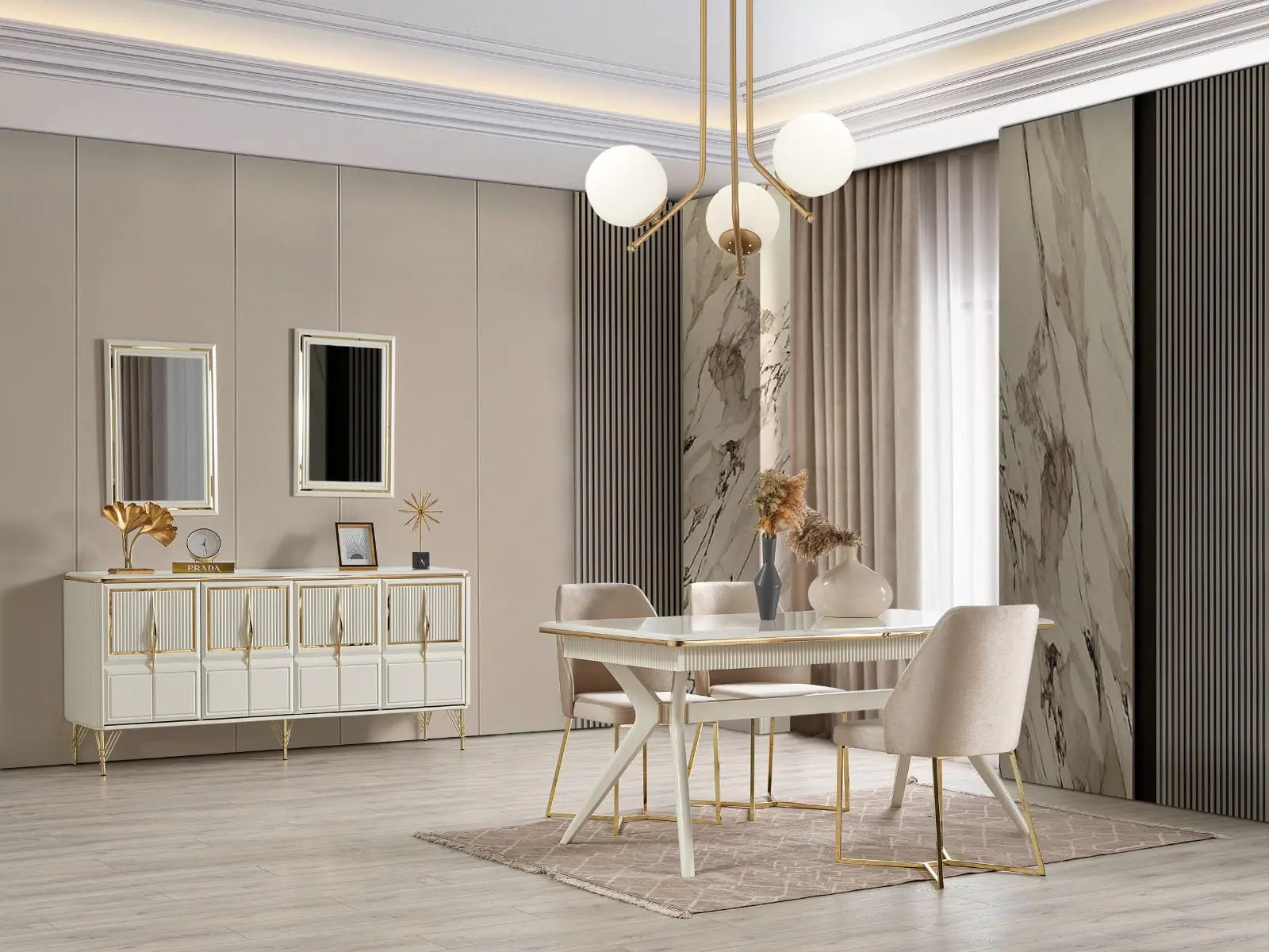 Premium Yemek Odası Takımı 4 Premium Yemek Odası Takımı - Görsel 4