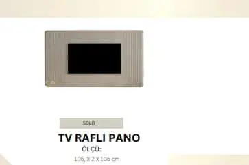 Solo Tv Ünitesi 3 Solo Tv Ünitesi