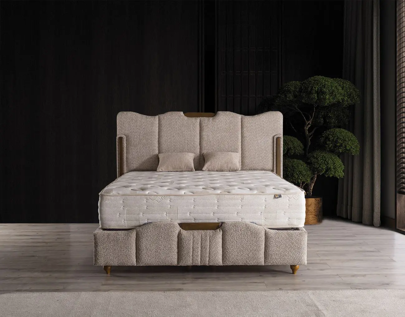 Porto Baza Başlık Karyola Takımı 1 Porto Baza Başlık Karyola Takımı