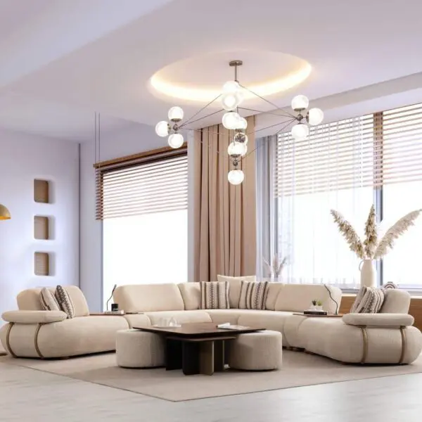 İnegöl Mobilyalar 26 Madrid Luxury Köşe Koltuk Takımı