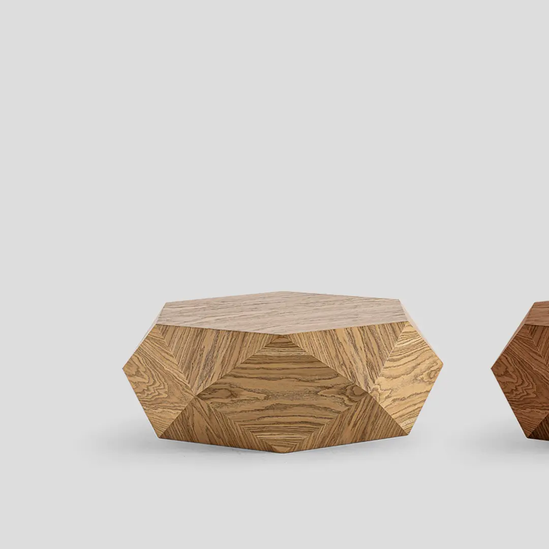 Matrix Orta Sehpa Seti (Ahşap Kaplama) 4 Matrix Orta Sehpa Seti (Ahşap Kaplama)