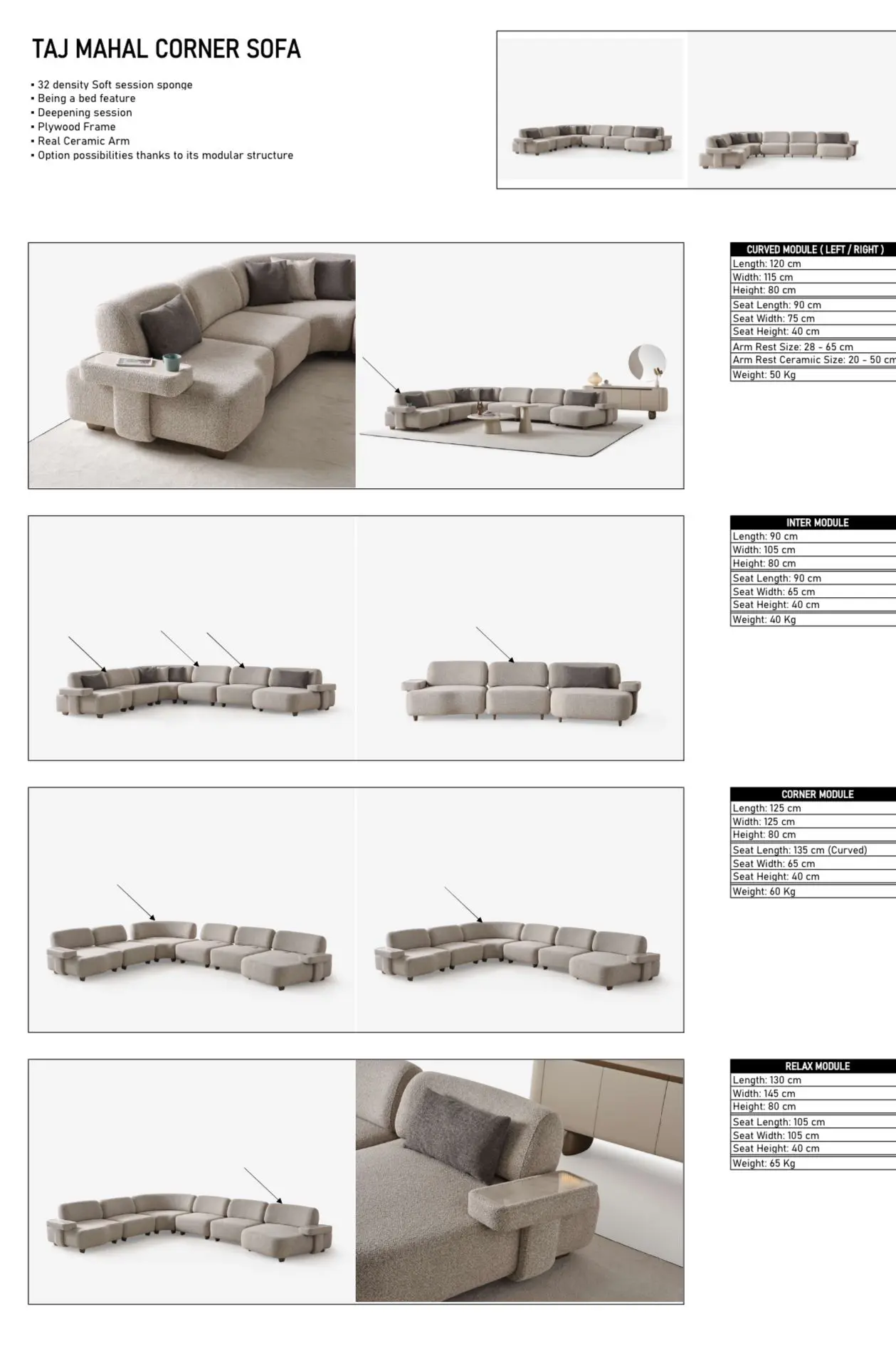 Taç Mahal Koltuk Takımı 7 Taç Mahal Koltuk Takımı - Görsel 7