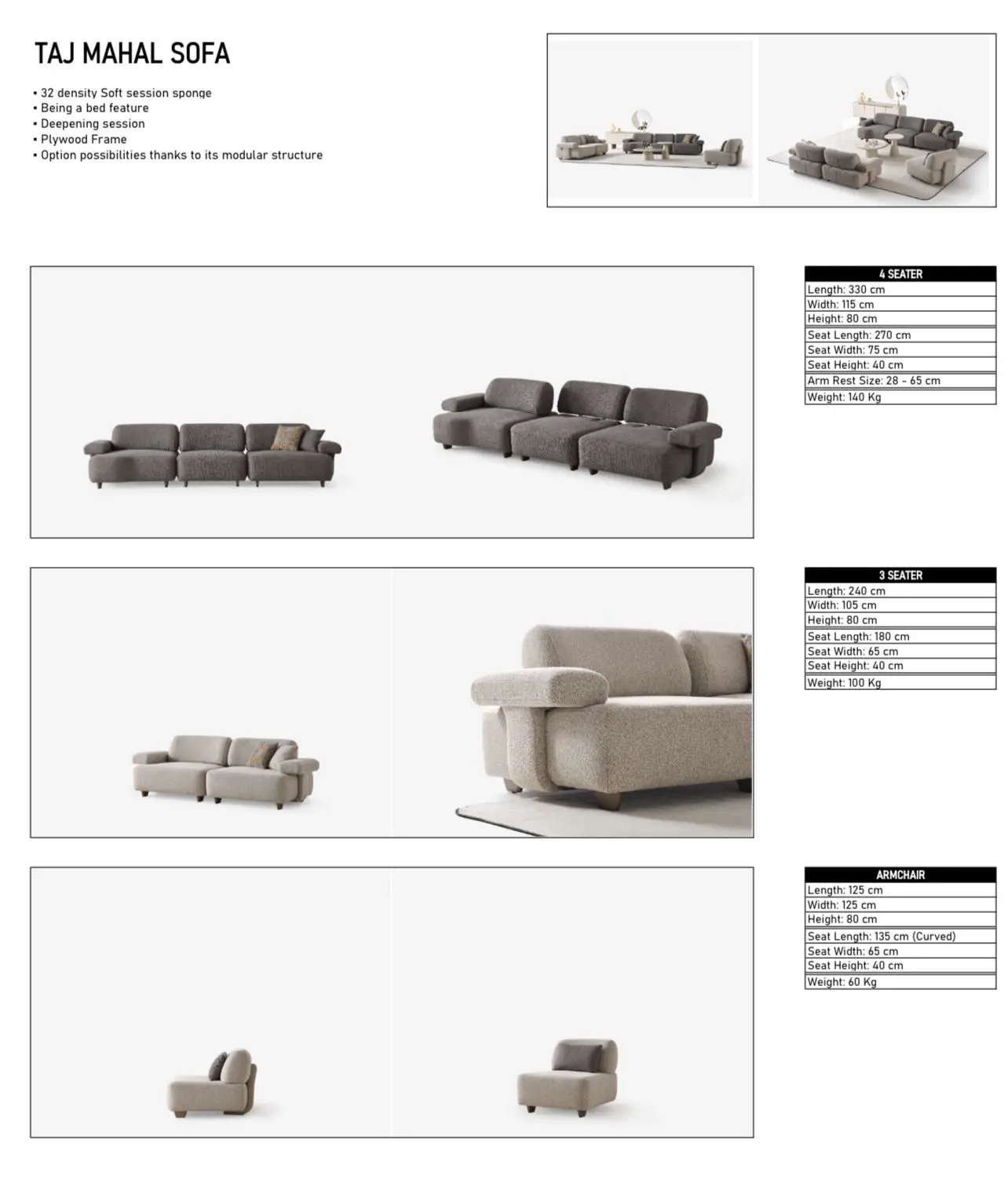 Taç Mahal Koltuk Takımı 8 Taç Mahal Koltuk Takımı - Görsel 8