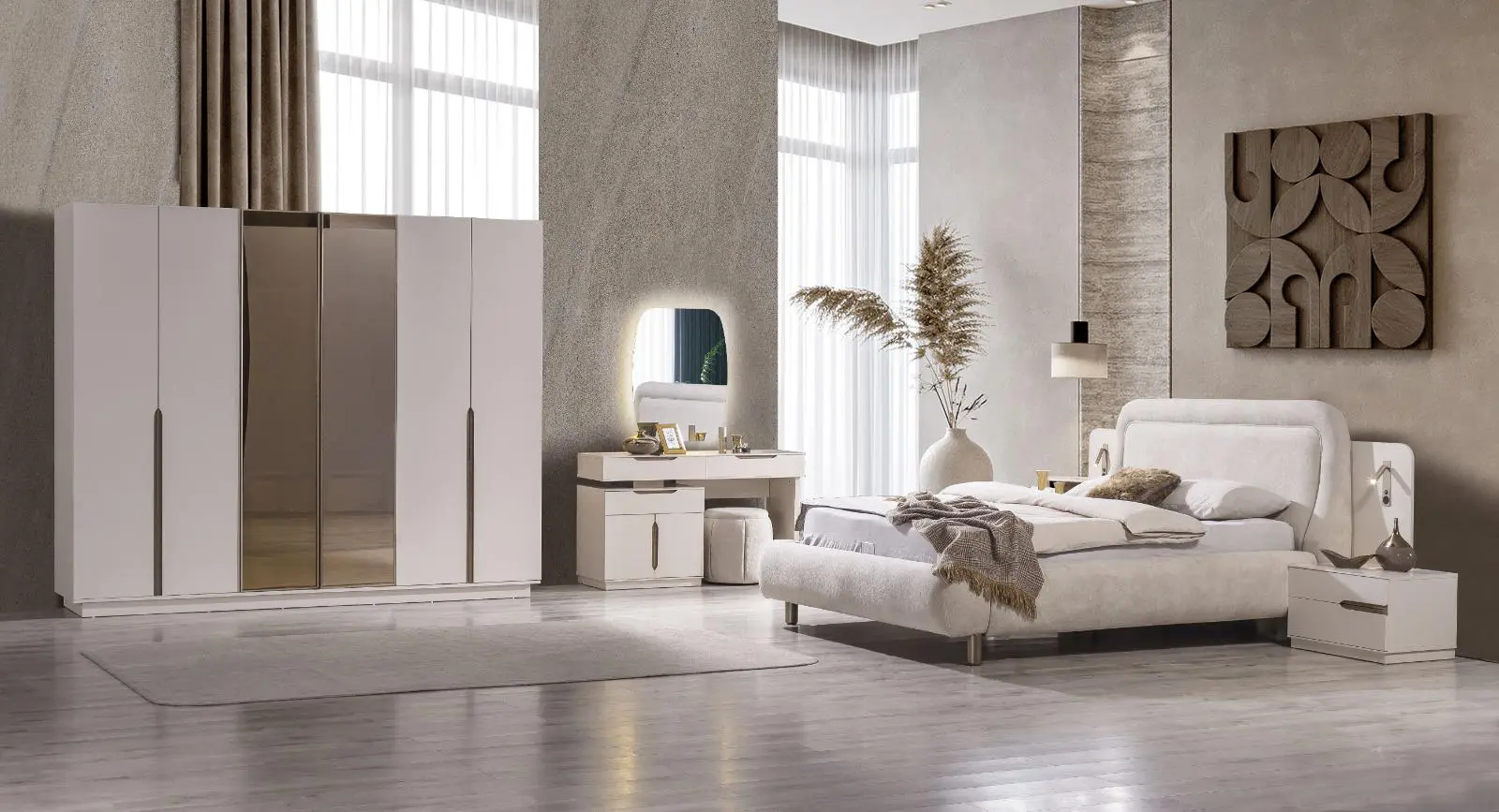 Perla Yatak Odası Takımı 1 Perla Yatak Odası Takımı