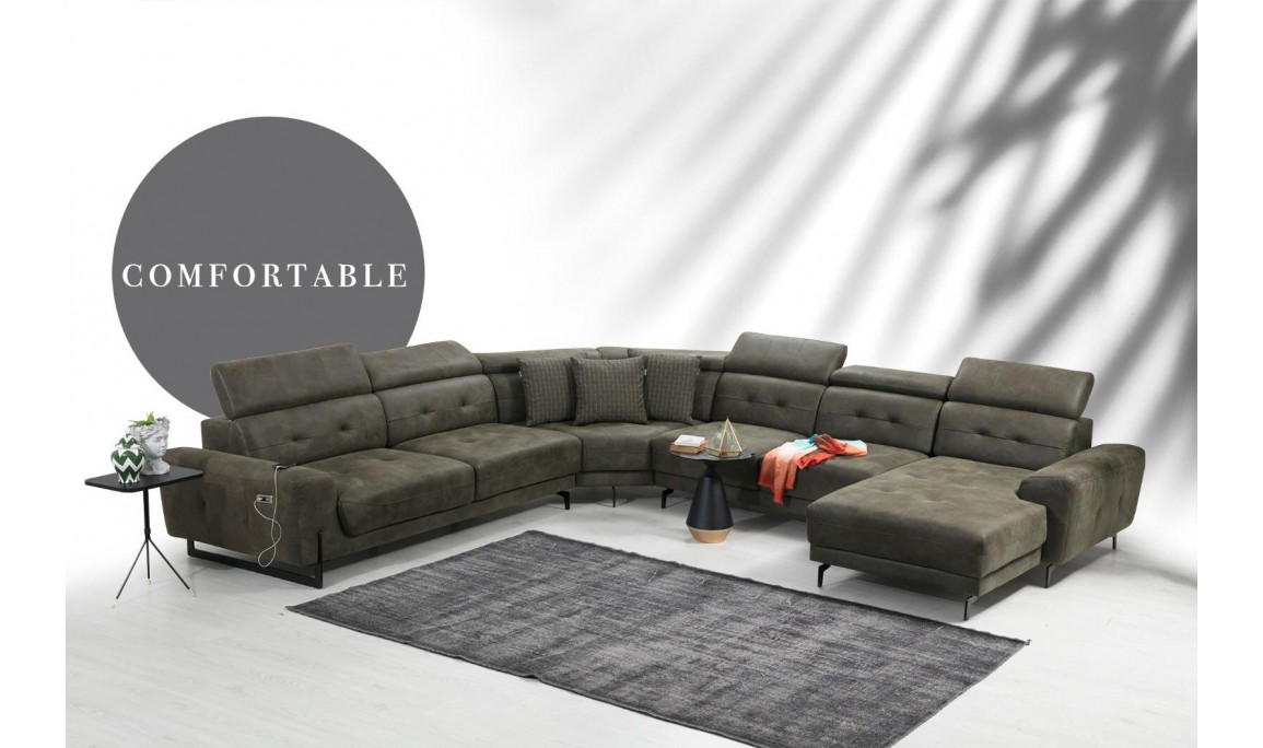 Lora U Köşe 5 Lora U Corner Armchair