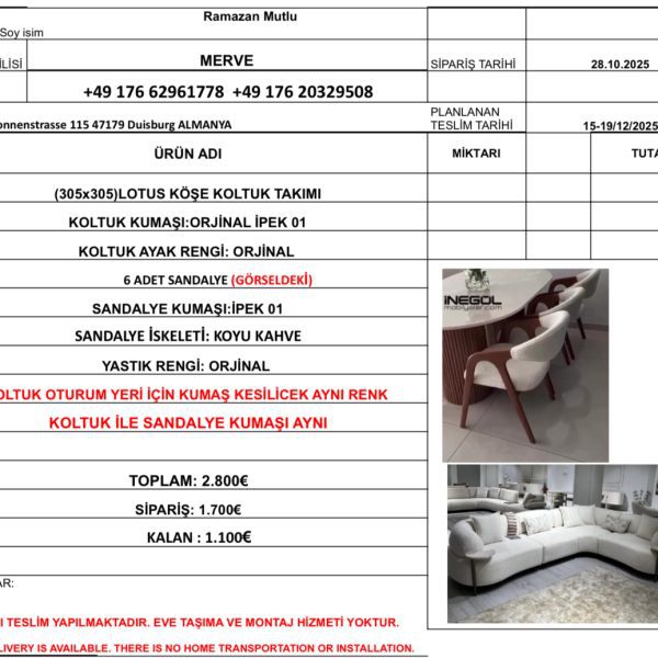 İnegöl Mobilyalar 1